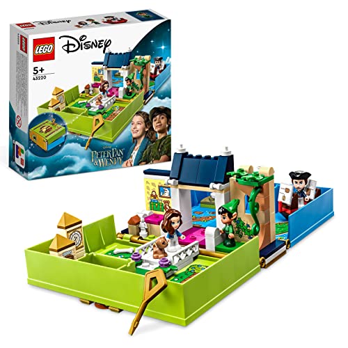 LEGO Disney - Peter Pan and Wendy - 43220 (Idade mínima recomendada: 5 anos) LEGO - Blocos de encaixe - lego, disney, peter pan, wendy, idade mínima recomendada