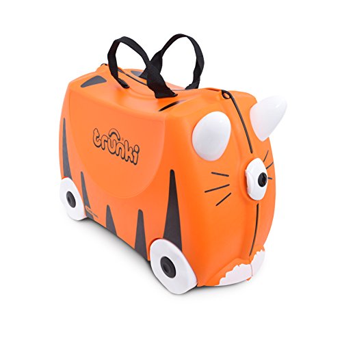 Mala de Viagem TRUNKI Tipu The Tiger (Cabine) Trunki - Malas - 1,8 litros, corrente multifuncional, viajar em avião, transportável