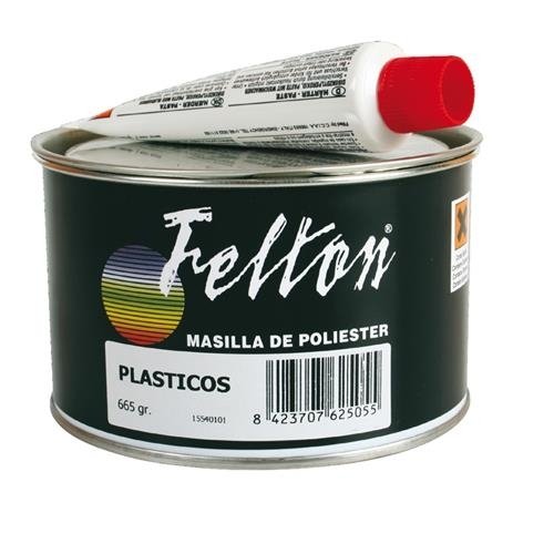 Massa para Plásticos FELTON 433Q71 (500 g) Felton - Massa de enchimento para carro - massa plásticos, fenton 433q71, 500g, modelar, decorativos