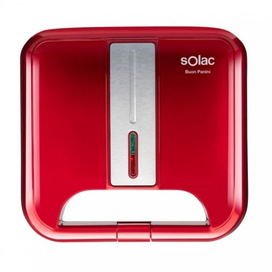 Sandwichera Sola SD5057 | Preto, Inox (Pequeno Almoço / Café) Solac - Sanduicheiras - sandwichera, sola, preto, inox, pequeno almoço, café