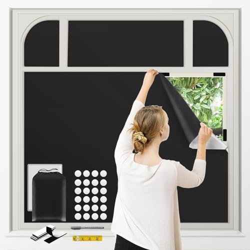 Telo Wudlad com 300X145Cm Cortina Blackout Portátil fanhan - Persianas e cortinas - telo, portátil, blackout, cortina