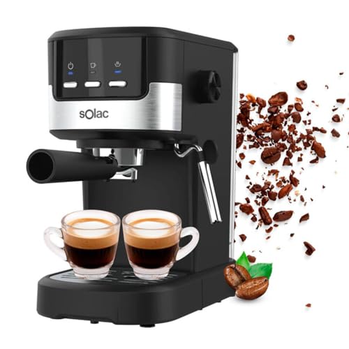 Máquina de Café Solac Taste Slim Basic | Vermelho (Pequeno Almoço) Solac - Cafeteiras e máquinas de expresso - vermelho, pequeno almoço