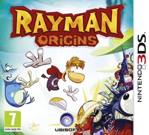 Jogo Nintendo 3DS Rayman Origins (3DS) Nintendo - Software de jogos de vídeo - nintendo 3ds, rayman origins, plataformas, art déco