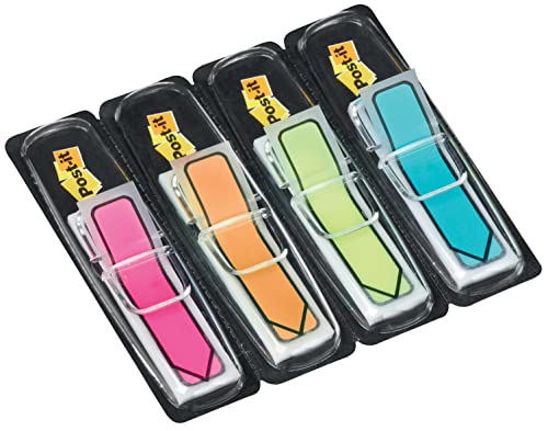 Marcadores POST-IT Index (12 mm - Multicor) 3M - Notas autoadesivas - multicor, 12 mm, adesivos removíveis
