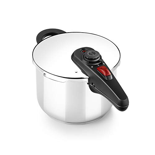 Panela de Pressão BRA Allure (6 L - Aço Inoxidável) Isogona - Panelas de pressão e esterilizadores - 6 L, aço inoxidável