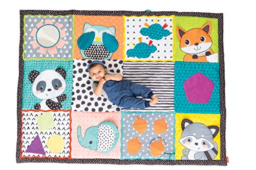 Tapete de Atividades para Bebé INFINITO Big Playmat For Babies Fold & Go INFANTINO - Tapetes e ginásios de atividades - tapete, atividades, bebé, infinito, big playmat, fold & go