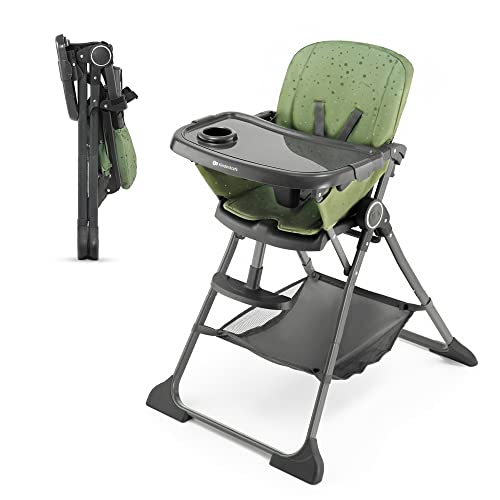 Cadeira de Refeição KINDERKRAFT Foldee Verde 4Kraft - Cadeiras altas e assentos elevatórios - cadeira, refeição, folding, verde