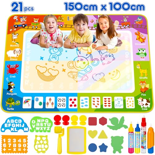 Tapete de Desenho LENBEST (Multicolorido) Lenbest - Brinquedos de arte e desenho - multicolorido, desenho, pré-escolar