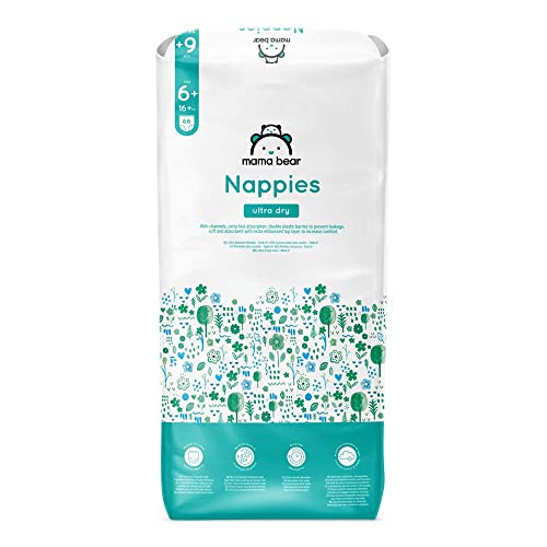 Fraldas Ultra Secas MAMMA BEAR 66 Unidades Amazon EU Sarl - Fraldas - fraldas, ultra secas, mamma bear, 66 unidades, conjunto, absorventes