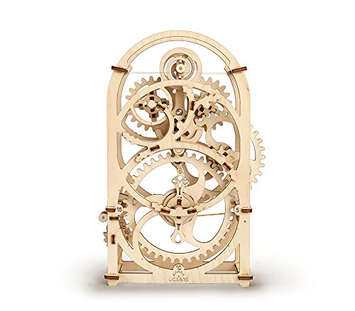Kit de Construção UGEARS Mechanical Timer UGEARS - Relógios de Parede - relógio, mecânico, engrenagem, construção