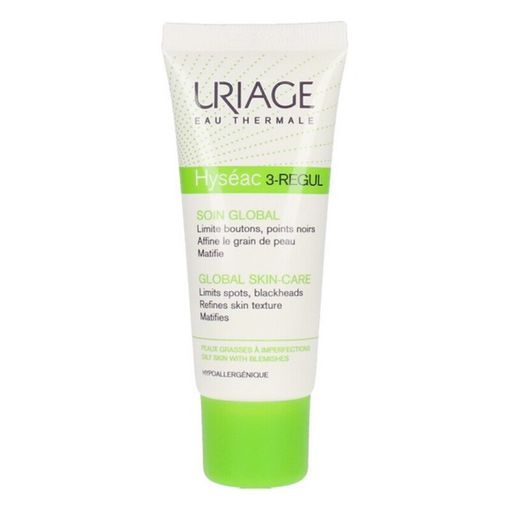 Uriage Hyséac 3-Regul Creme de Dia Normal 40 Ml Uriage - Loção e hidratante - hidratação, regulação, luminoso, 40 ml