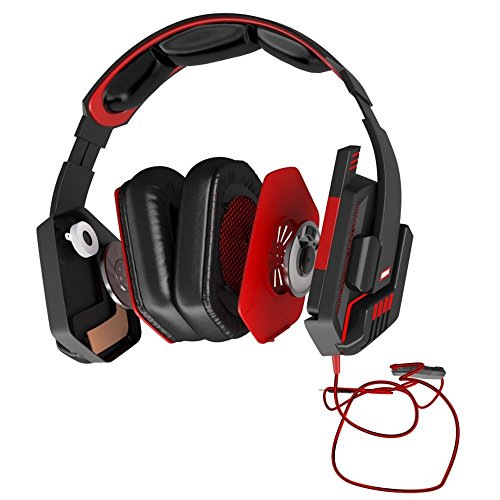 Auscultador Gaming Mars Gaming Premium 7.1 Sensus Surround | Vermelho Mars Gaming - Fones de Ouvido com Microfone - gaming, 7.1 surround, premium