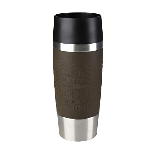 Garrafa Térmica EMSA Travel Mug (350 ml) Emsa - Porta-alimentos e bebidas - 350 ml, aço inoxidável, isolamento térmico, lavável à máquina