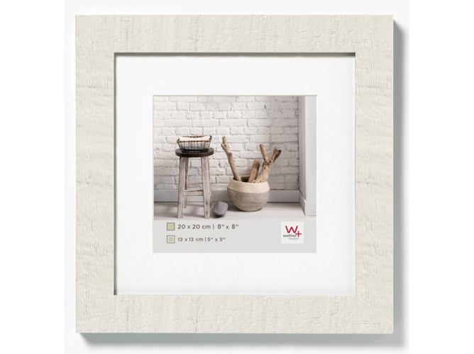 Quadro WALTHER HOME Cadre (Branco - Madeira) Walther - Molduras, bastidores e esticadores - madeira, branco, cadre