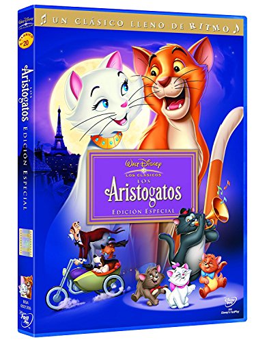 Blu-Ray Los Aristogatos (Edição em Espanhol) Disney - Dvds e vídeos - blu-ray, espanhol, 1910, paris