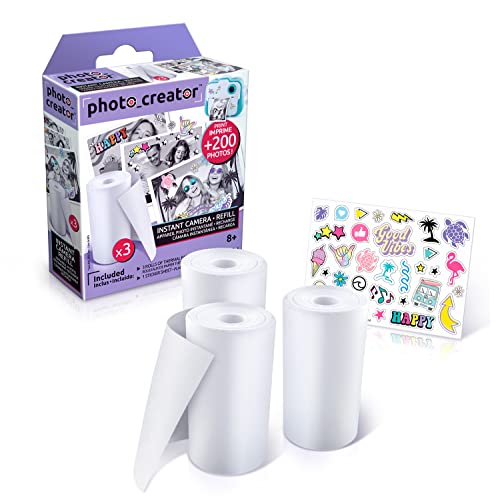 Papel Fotográfico CANAL TOYS Photo Creator Instant Camera - White CANAL TOYS - Câmeras de filme - fotográfico, instant camera, branco