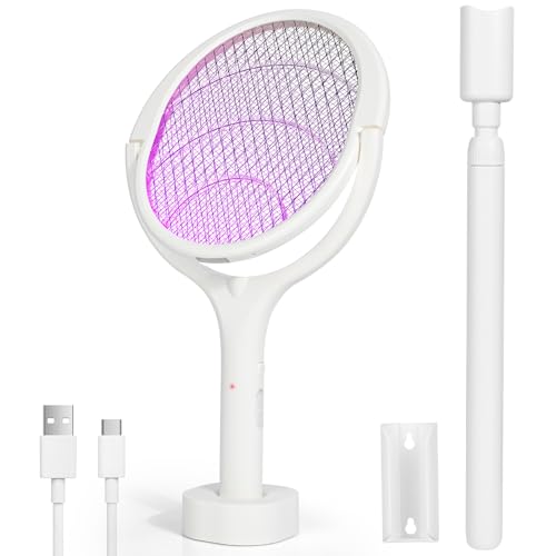 Mata-Moscos Elétrico DIEALLESHINE | 6 em 1 | 3500V | USB Recarregável | 100 cm Diealles Shine - Armadilhas de controle de pragas - elétrico, 6 em 1, 3500V, usb recarregável, 100 cm