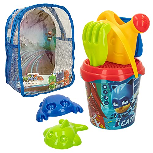 Conjunto de Brinquedo para Praia Colorbaby Pj Masks COLORBABY - Brinquedos - conjunto, brinquedo, praia, colorbaby, pj masks, moldes