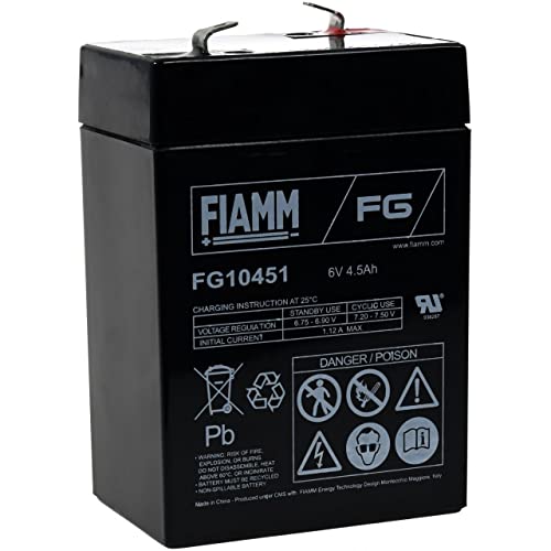Bateria Recarregável FIAMM 4,5 Ah (Recondicionado Como Novo) FIAMM - Baterias - 4,5 Ah, recarregável, recon, 27 Wh