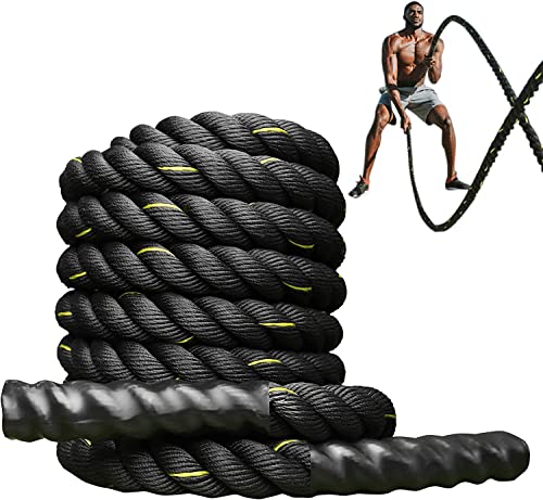 Cordas de Treino PROIRON (Preto - 9m x 12m) Shanxi regentworks Inc. - Exercício e fitness - corda, treino, 9m, 1,2m