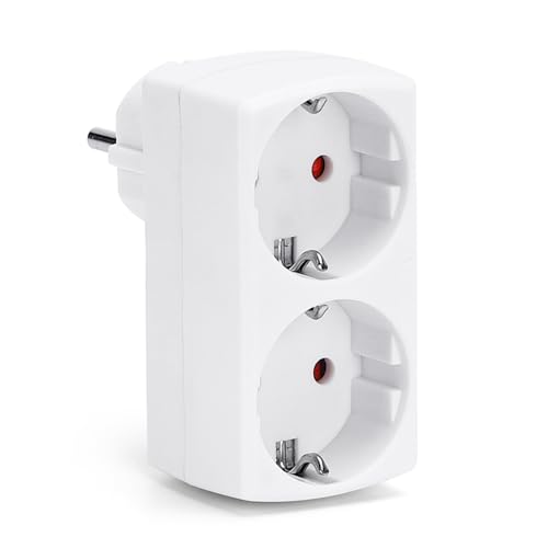 Adaptador Elétrico AIGOSTAR 300100LUX (Espanha - Branco) Aigostar - Fios e cabos elétricos - elétrico, com fios, mas macho, branco