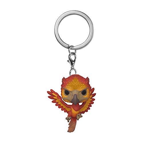 Figura de Ação HARRY POTTER Fawkes Pocket Pop Funko - Porta-chaves - funko, vinil, exclusivo, 4cm