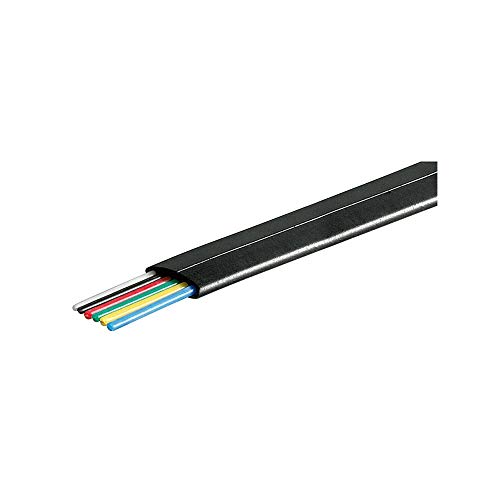 Cabo de Rede WENTRONIC (RJ45 - 100 m - Preto) Wentronic - Cabos de telefone - 100 m, rj45, preto