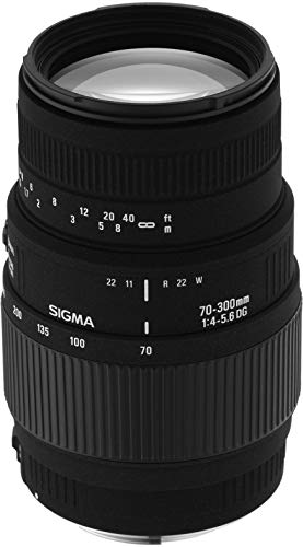 Objetiva SIGMA 70-300mm/4-5.6 DG Macro (Encaixe: Sony Alpha - Abertura: f/22 - f/4.0) Sigma - Lentes de câmera - 70-300 mm, macro, Sony Alpha, f/22