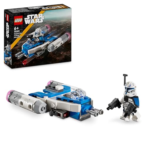 LEGO Star Wars: Microfighter Ala-Y do Capitão Rex (Idade Mínima Recomendada: 4 anos) LEGO - Blocos de encaixe - star wars, microfighter, 4 anos