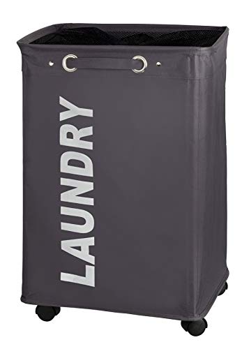 Wenko Quadro corredor de roupa 79l cinzento Wenko - Aparelhos de lavanderia - 79L, fibra de vidro, cinzento, retangular