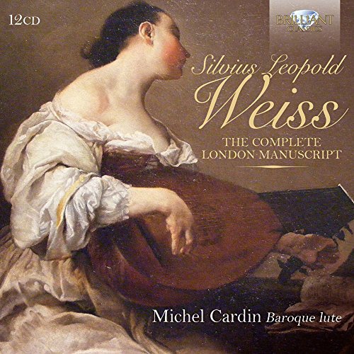 CD Complete Weiss - London Manuscript Sonatas Nos. 1-26 (12 CDs) Brilliant - Cds de música - cd, complete, weiss, london, manuscript, sonatas