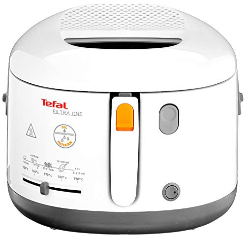 Máquina de Café Tefal One Filtra | Aço inoxidável (Pequeno Almoço) Tefal - Fritadeiras - 2.1L, termostato regulável, fácil de limpar, libertação automática, filtro removível