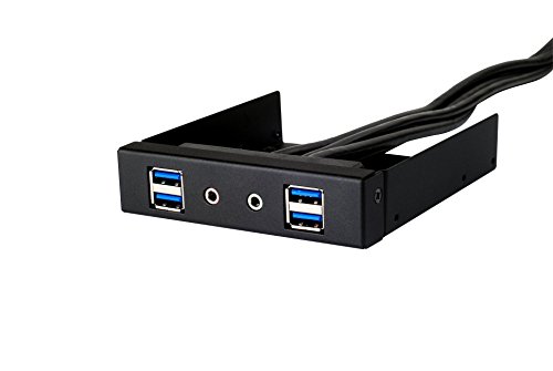 Caixa para Discos Rígidos SILVERSTONE SST-FP32B-E SilverStone Technology - Acessórios de computador - usb 3.0, 4 portas usb, ata paralelo, audio in/out