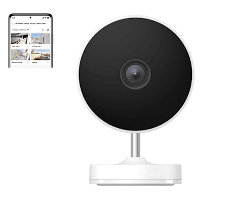 Câmara de Vigilância XIAOMI Câmara Exterior Branca Xiaomi - Câmeras de vigilância - sensor infravermelho, 640x480 pixels, campo de visão 130º, distância máxima 10m