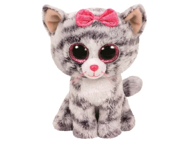 Peluche TY Beanie Boo Kiki (Idade Mínima Recomendada: 3 anos) Ty - Animais de pelúcia - peluche, ty beanie boo, kiki, idade mínima recomendada, macios, olhos grandes
