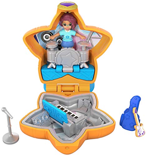 Conjunto de Bonecas Temáticas POLLY POCKET Fry32 Polly Pocket - Conjuntos de brinquedos - 2 bonecas, roupas, acessórios, corpetes, mamã