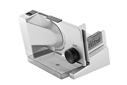 Máquina de Corte em Fatias RITTER 553.045 Ritter - Fatiadoras de frios - prateado, 130 w, compartimento, cabo