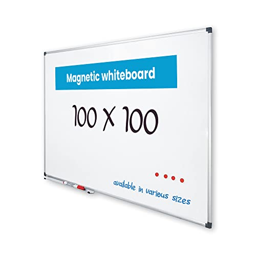 Quadro Branco VIVOL Magnético (100x100cm) IVOL - Quadros brancos de apagar a seco - branco, magnético, 100x100cm
