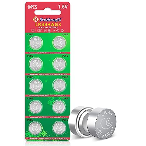 Pilhas AG13 LR44 Alcalina Botão 1.5V 10 Unidades beidongli - Baterias de uso geral - 1.5v, lr44, alcalina, botão