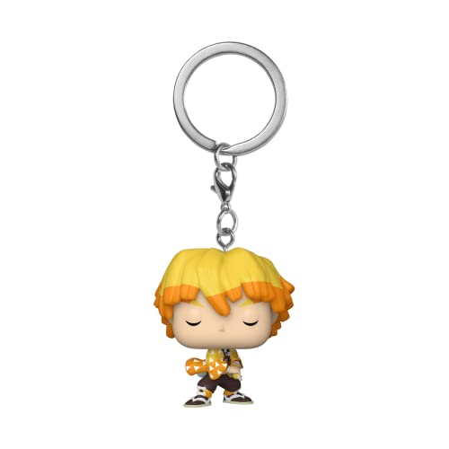 Figura FUNKO Pop Keychain: Demon Slayer- Zenitsu Funko - Porta-chaves - figura, funko pop, keychain, demon slayer, zenitsu