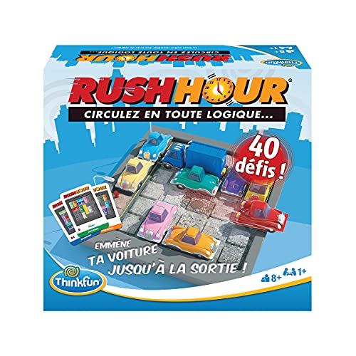 Jogo de Tabuleiro RAVENSBURGER Rush Hour (Idade Mínima: 8) Ravensburger - Jogos - tabuleiro, idade mínima 8, jogo de estratégia