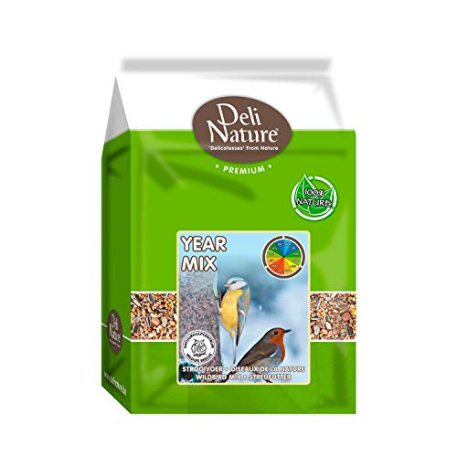 Comida para Pássaros SILVA Year Mix (500g) Beduco - Alimentos para pássaros - 500g, grão fino, ameixas, frutos secos