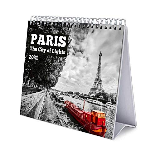 Calendário ERIK EDITORES 2021 30X30 Ciudades Deluxe Paris CIUDADES - Calendários, organizadores e planejadores - calendário, deluxe, paris, feriados, estrelas
