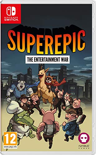 Jogo Nintendo Switch SuperEpic: The Entertainment War (M18) Meridiem Games - Software de jogos de vídeo - ação, aventura, satira, metroidvania