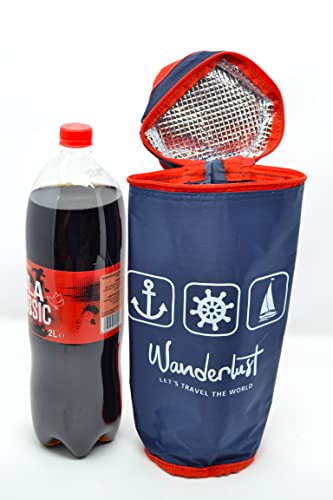 Garrafa de água BUSHWACKA Azul 4L Total Hidalgo SERVICES - Porta-alimentos e bebidas - 4L, azul, portátil, refrigerado