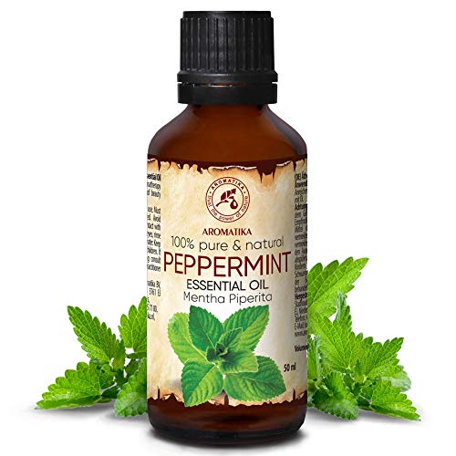Óleo Essencial de Menta Piperita 50Ml BIO PLANET AROMATIKA trust the power of nature - Óleo fragrante - óleo essencial, menta piperita, bio planet