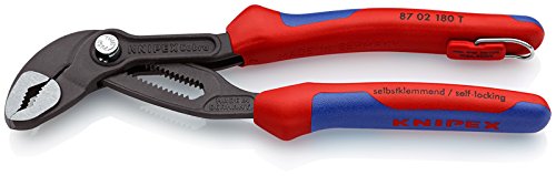 Knipex 87 02 180 T alicate Alicate de corte lateral KNIPEX - Alicates - 200 g, 18 cm, plástico, azul vermelho