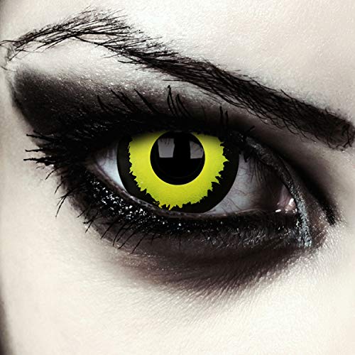 Lentes de Contato LUMBERLENSES Mini Sclera (Amarelo) Designlenses - Lentes de contato - mini sclera, amarelo