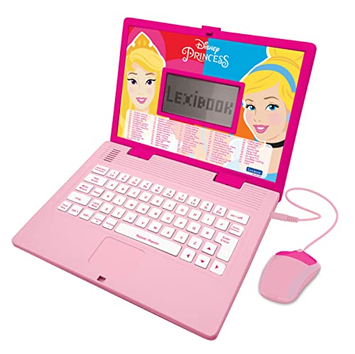 Computador Portátil LEXIBOOK Disney Princesas Lexibook - Eletrônicos falsos - portátil, disney, princesas