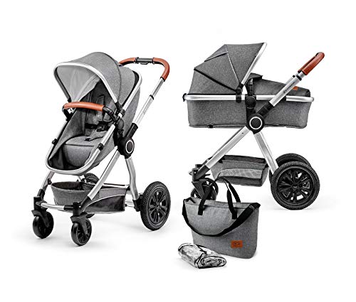 Carrinho de Bebé KINDERKRAFT VEO Grey (Cinzento) 4Kraft - Móveis para bebês e crianças pequenas - bebé, cinzento